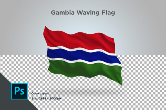 Gambia Waving Flag: A Strategic Asset for Professional Design Workflows