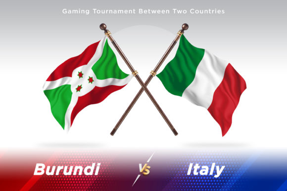 Mastering Visual Storytelling: The Power of the Burundi Versus Italy Two Flags Concept Illustration